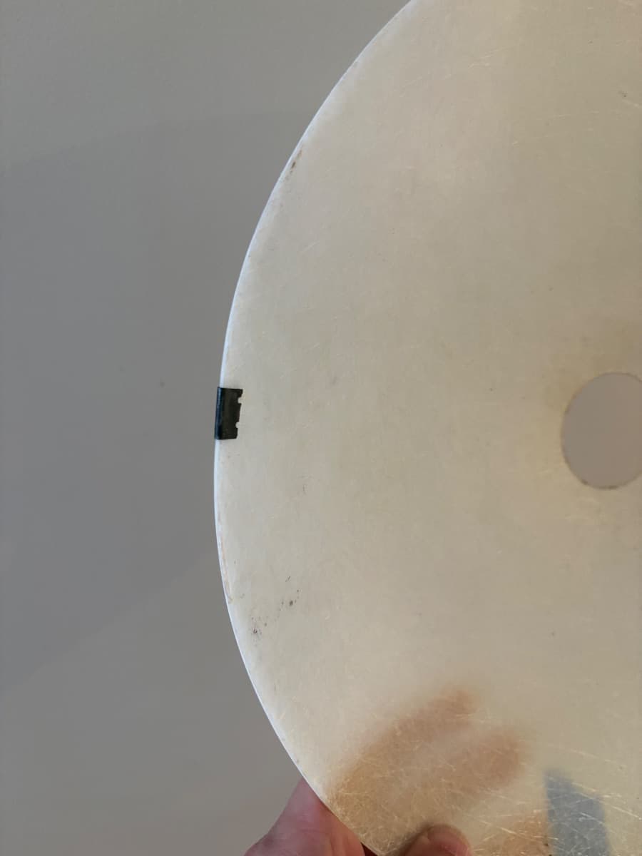 Dazor Mfg Corp, floating saucer, standing lamp - see descrip photo 5