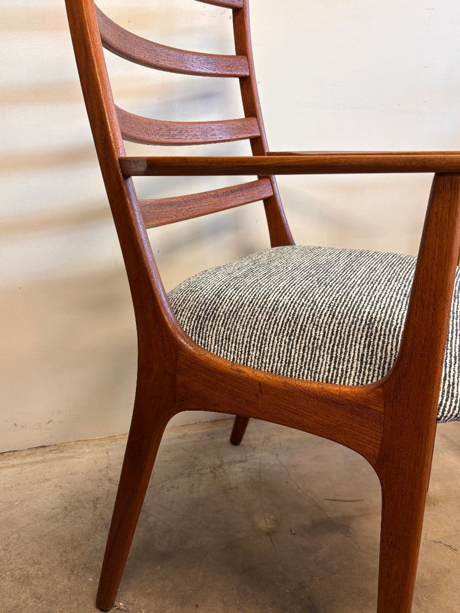 Kai Kristiansen for KS Møbler danish teak armchairs photo 3